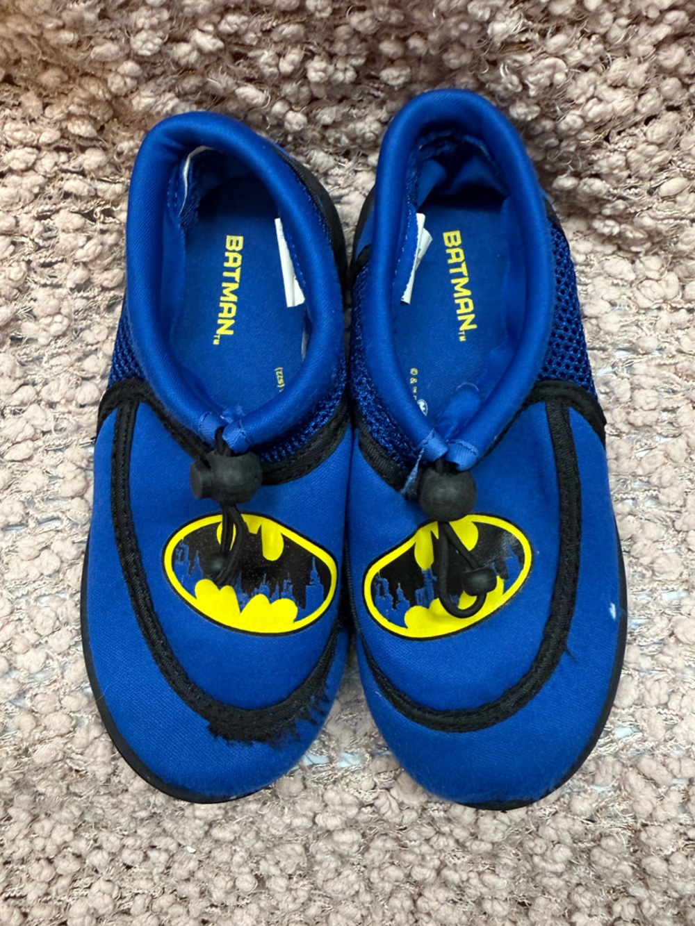 Batman Swim Shoes, sz 9/10